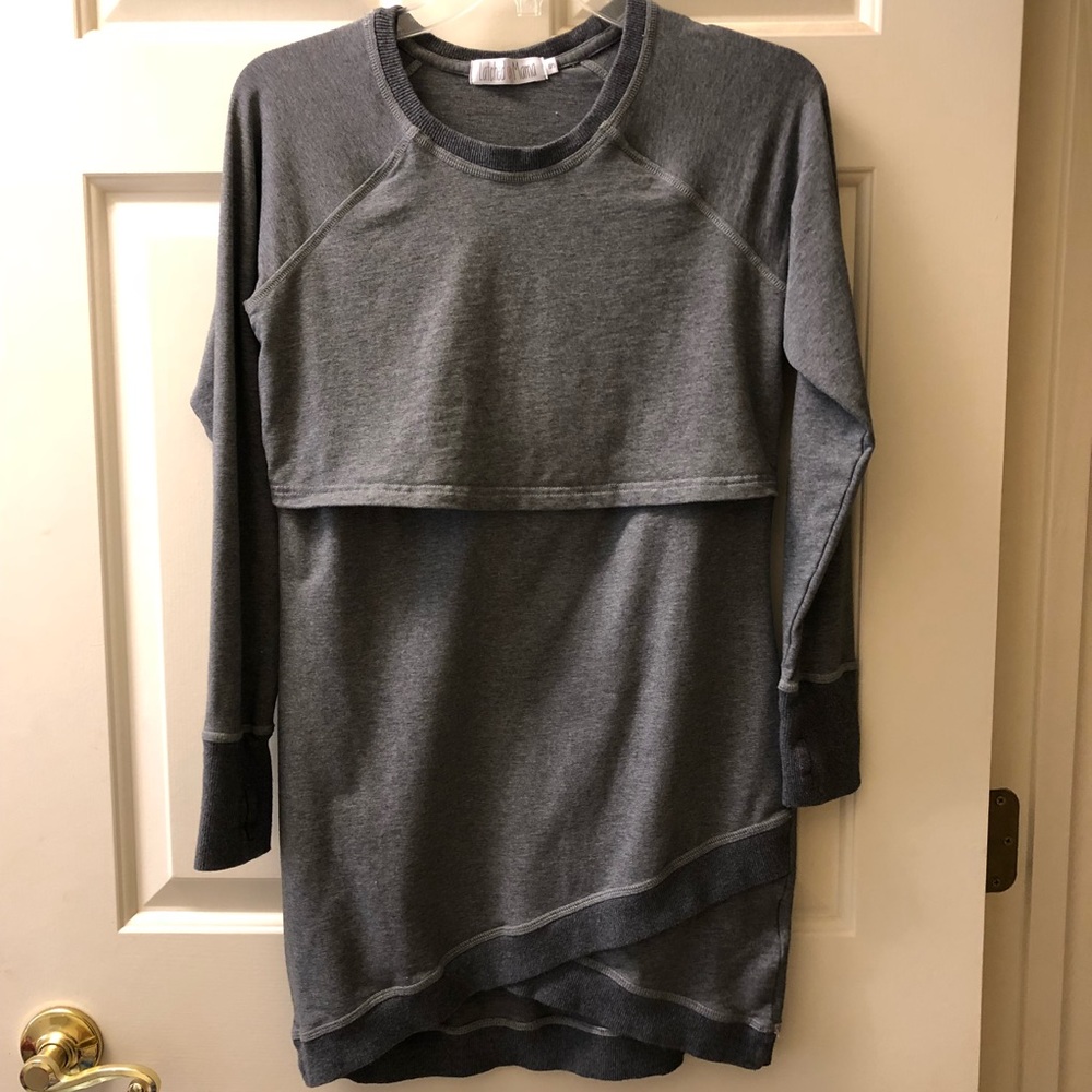 Latched Mama lightweight nursing sweatshirt